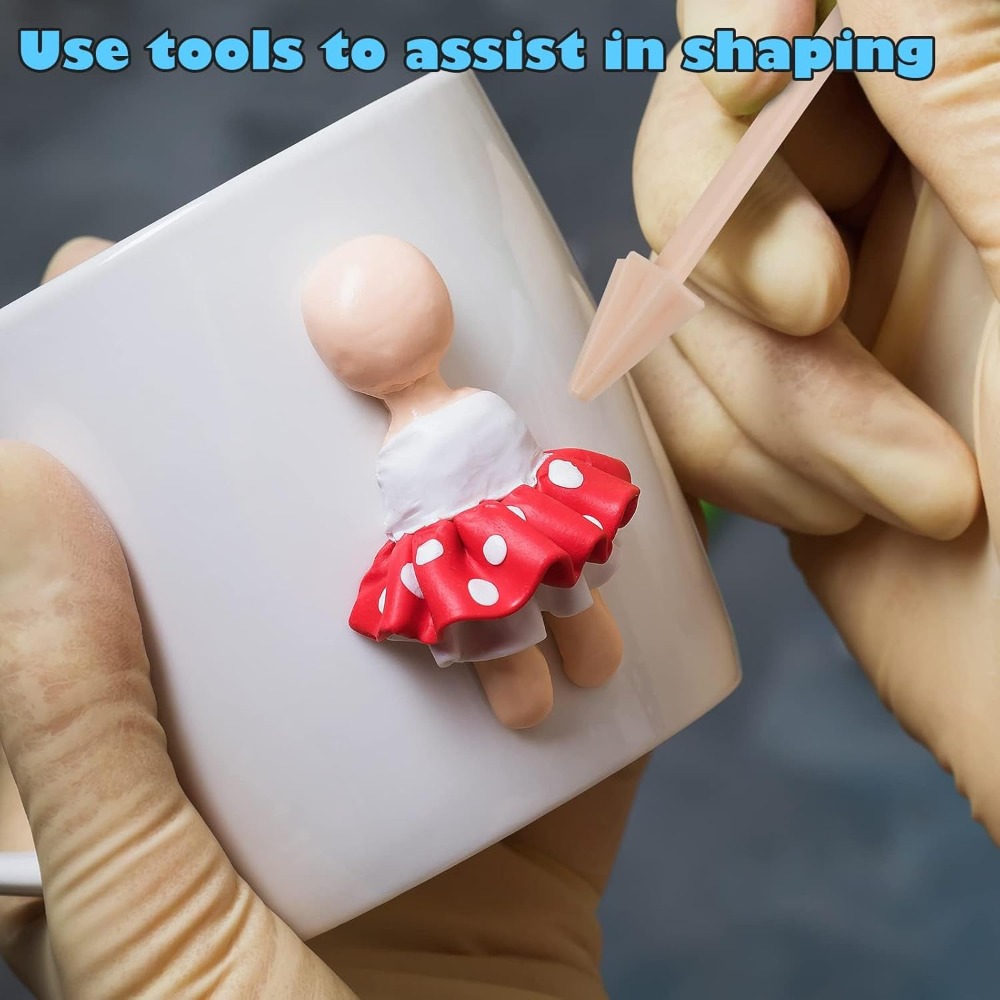 100 Pcs Polymer Clay Value Pac - Model Kit Tool recensie en prijs