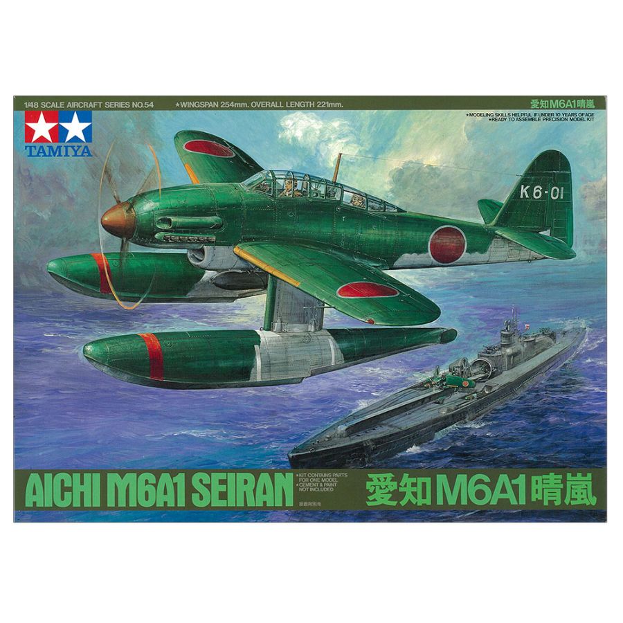Tamiya TA61054 1/48 AICHI M6A1 - Model Kit Tamiya recensie en prijs
