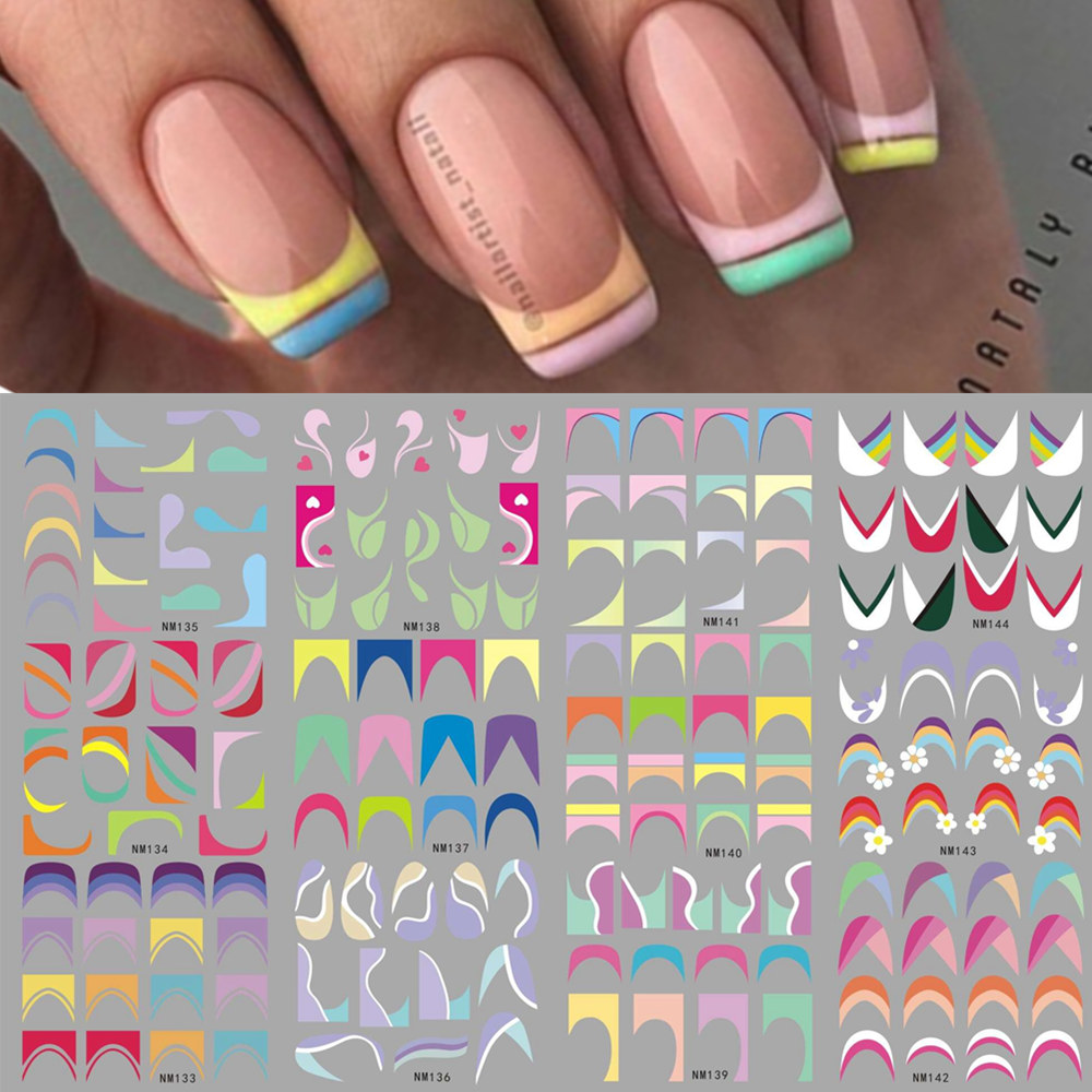 French Tips Nail Slider Sticke - Waterslide Decal Paper recensie en prijs