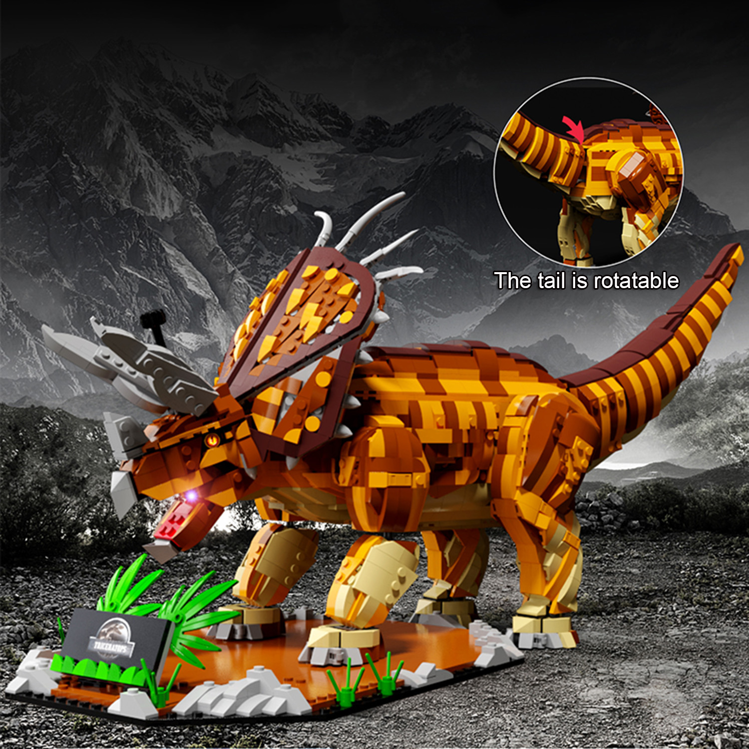 2116PCS Dinosaur Building Bloc - Model Kit Dinosaur Bandai recensie en prijs