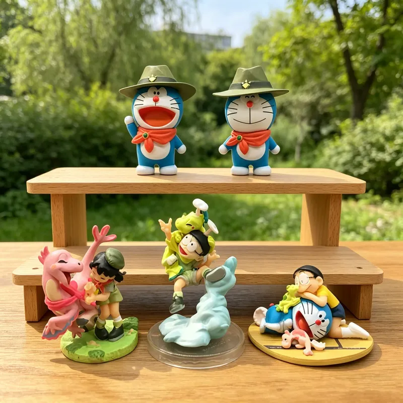 5pcs/Set Doraemon Nobita'S New - Model Kit Dinosaur Bandai recensie en prijs