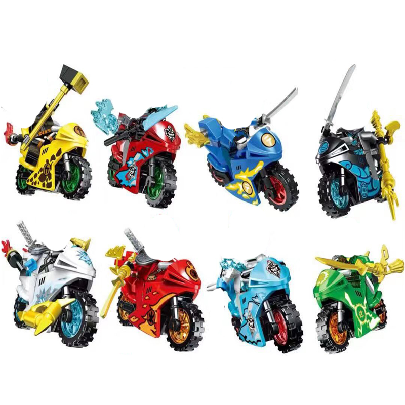 Ninja Figures Motorcycle Build - Model Kit Motor Nuclear recensie en prijs