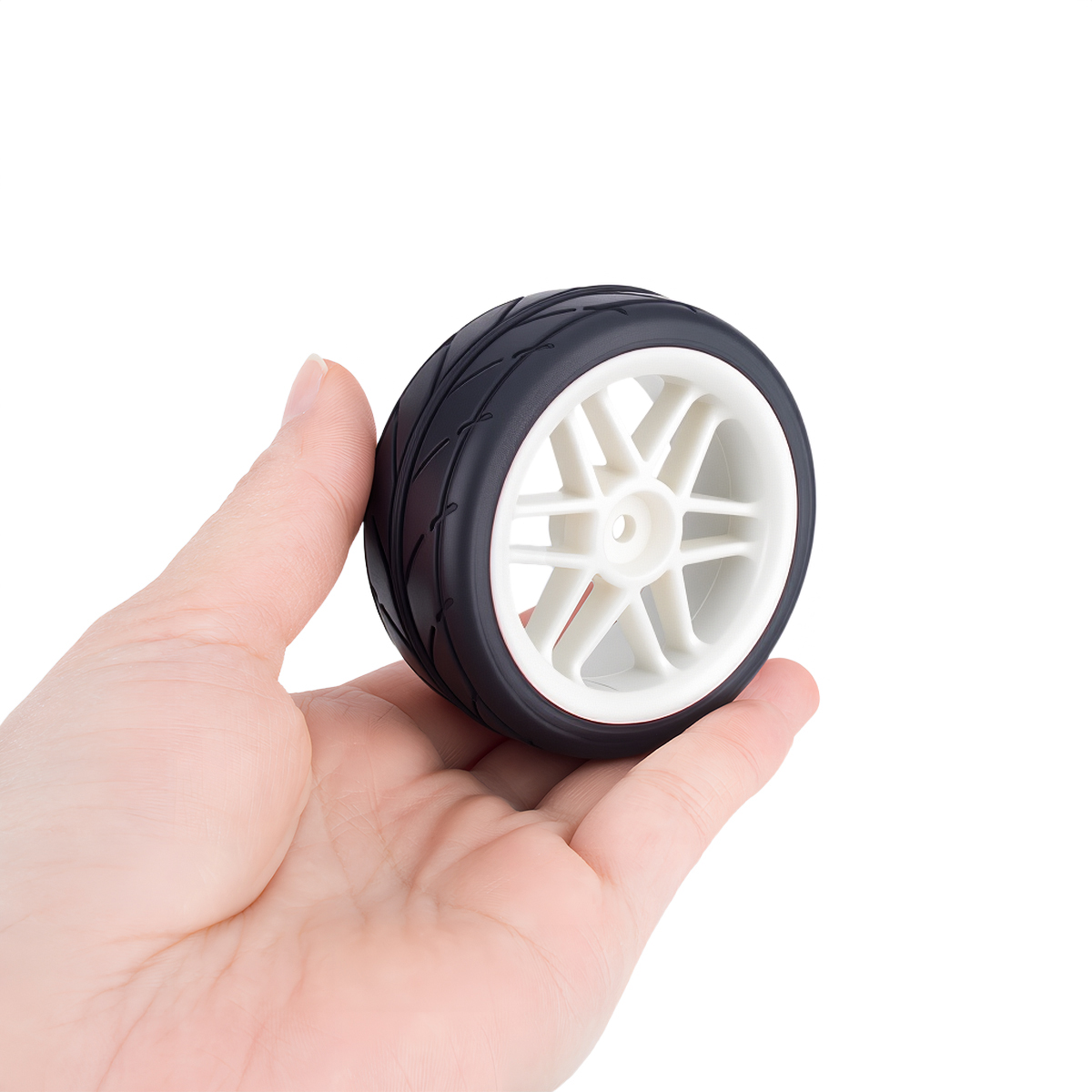 Pre-Glued RC Wheels Tires Set  - Model Kit Tamiya recensie en prijs