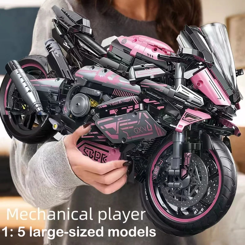 M1000RR Motorcycle Building Bl - Model Kit Motor Nuclear recensie en prijs