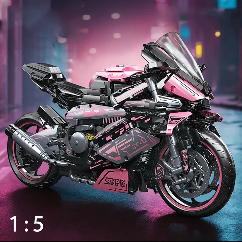 M1000RR Motorcycle Building Bl - Model Kit Motor Nuclear recensie en prijs