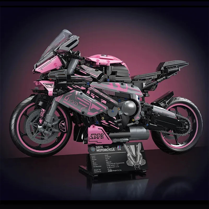 M1000RR Motorcycle Building Bl - Model Kit Motor Nuclear recensie en prijs