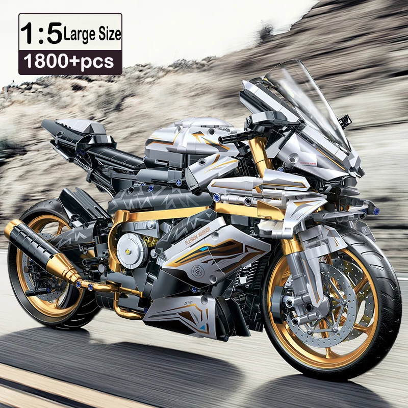 M1000RR Motorcycle Building Bl - Model Kit Motor Nuclear recensie en prijs