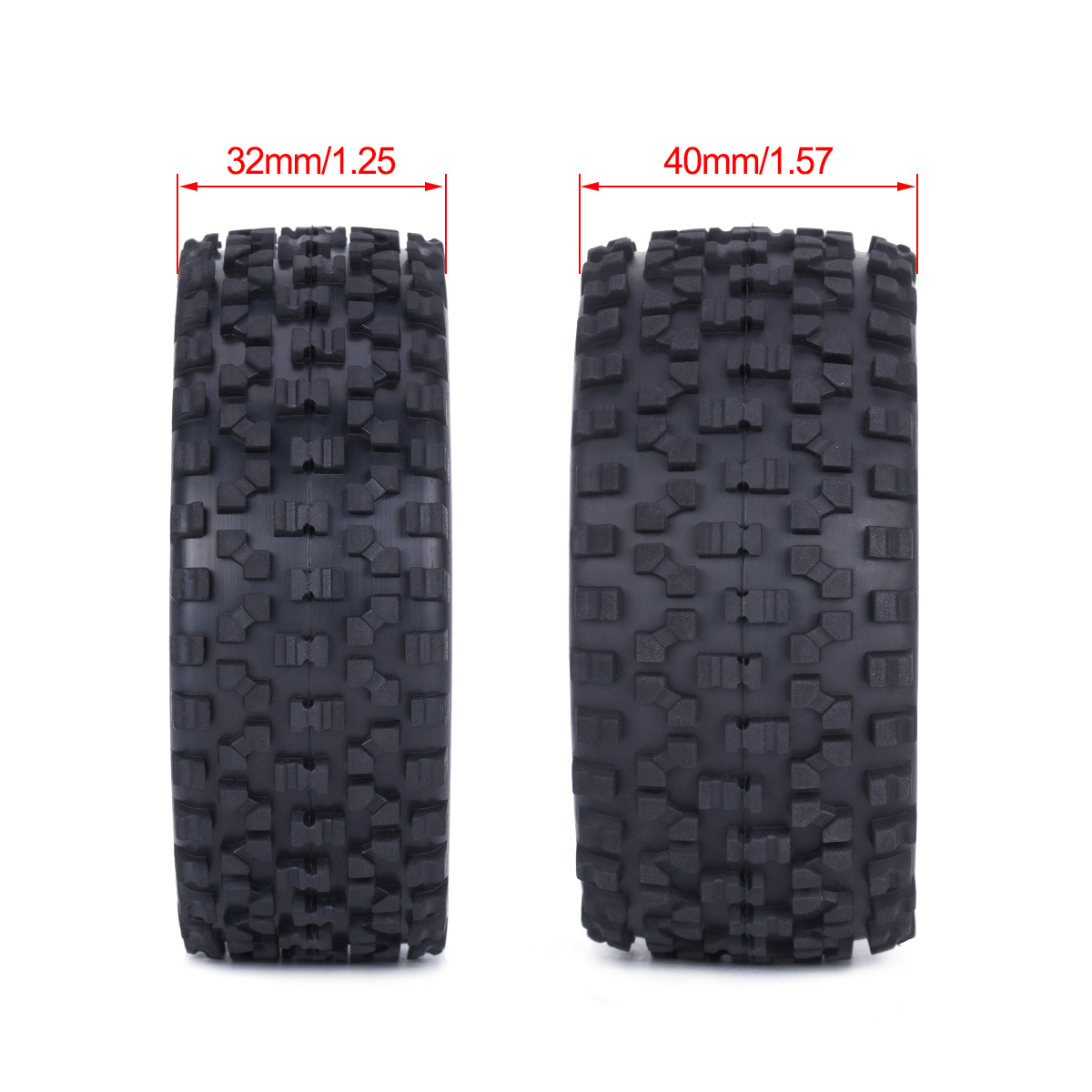 Rc Rally Tires for 1/10 Wltoys - Model Kit Tamiya recensie en prijs
