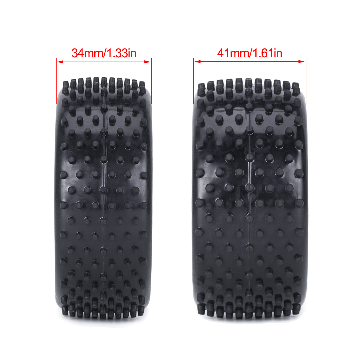 Rc Rally Tires for 1/10 Wltoys - Model Kit Tamiya recensie en prijs