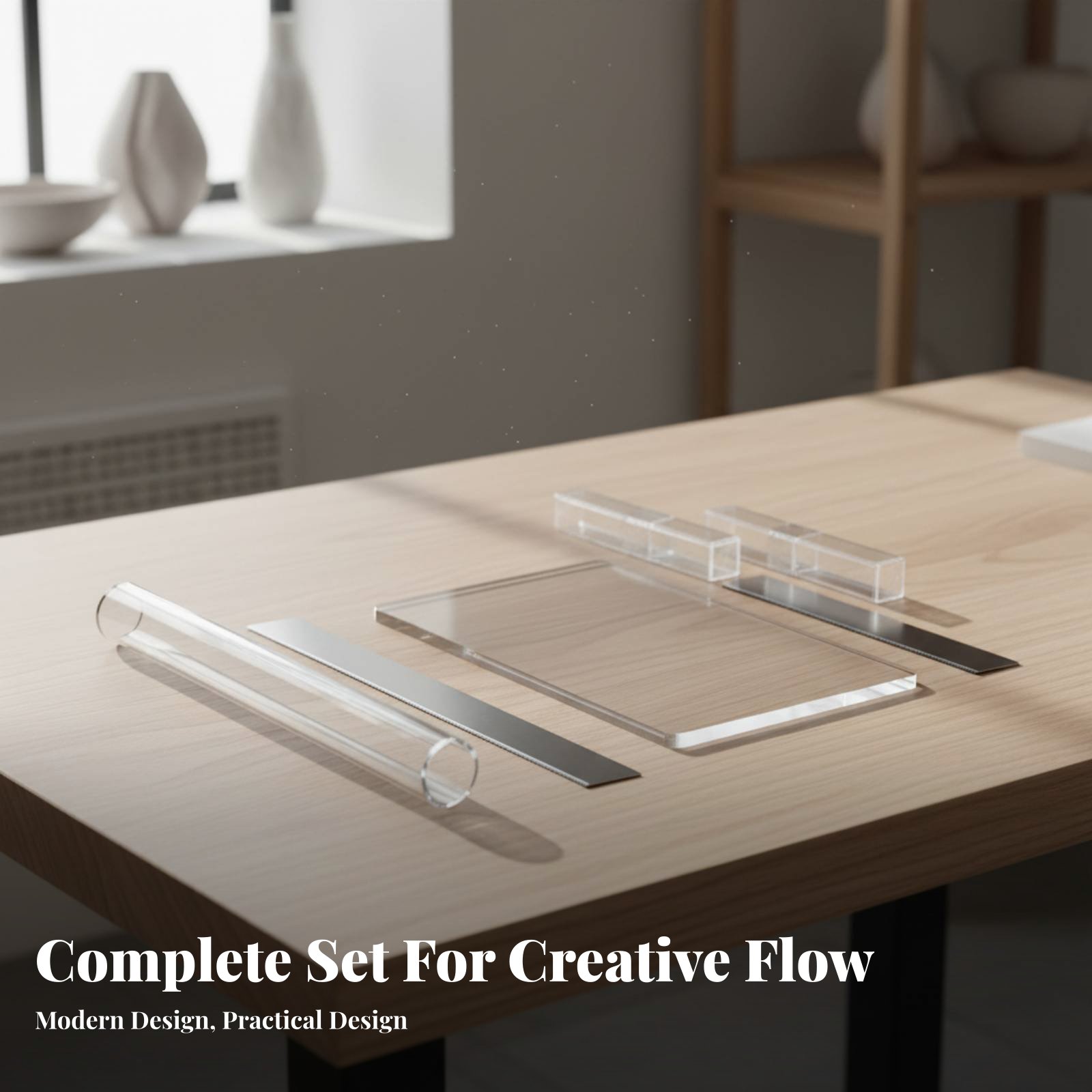 6 Pieces Acrylic Clay Cylinder - Model Kit Tool recensie en prijs