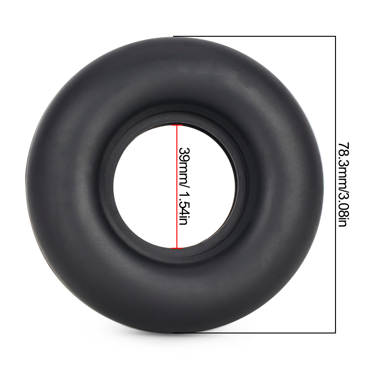 4Pcs RC Rubber Tires Wheels wi - Model Kit Tamiya recensie en prijs