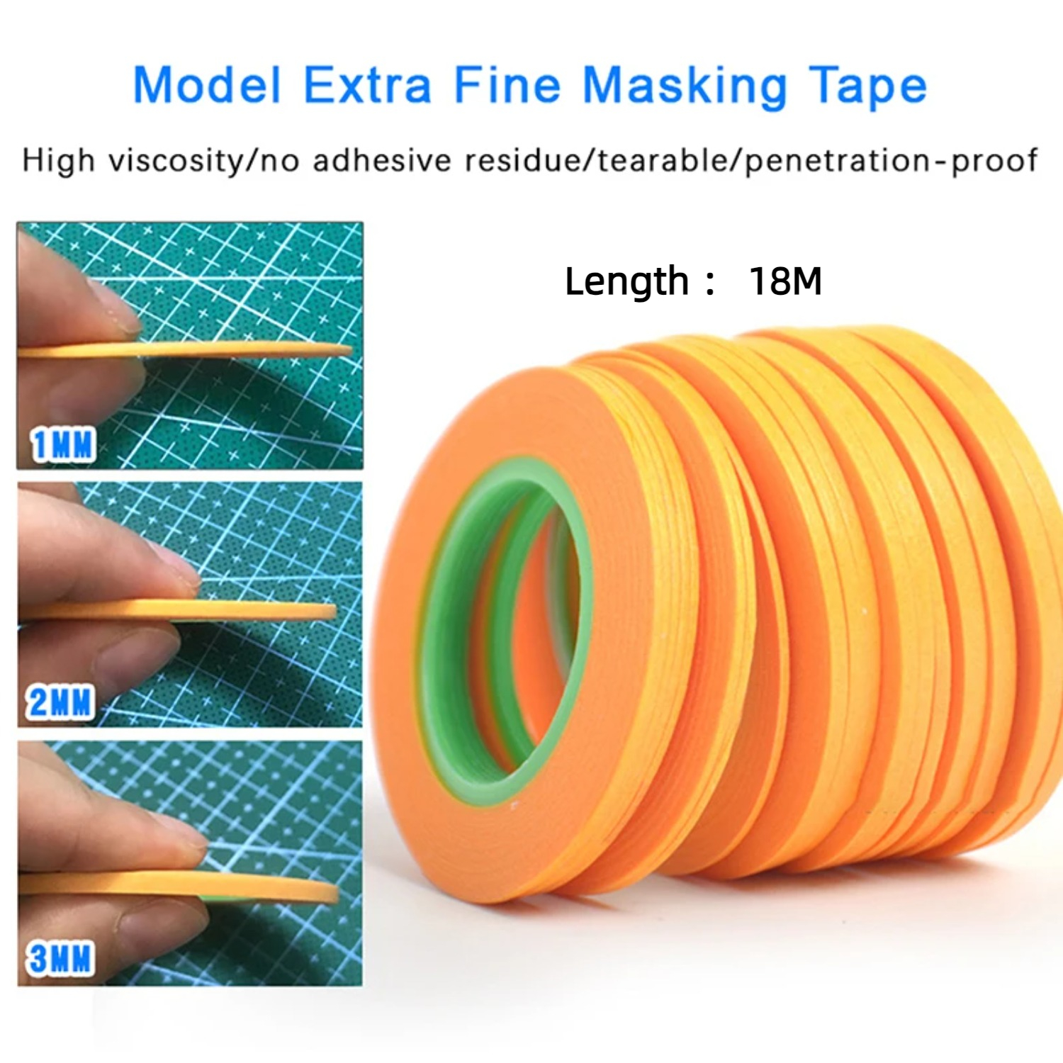 3/4/9 Rolls Model Masking Tape - Model Kit Paint Set recensie en prijs