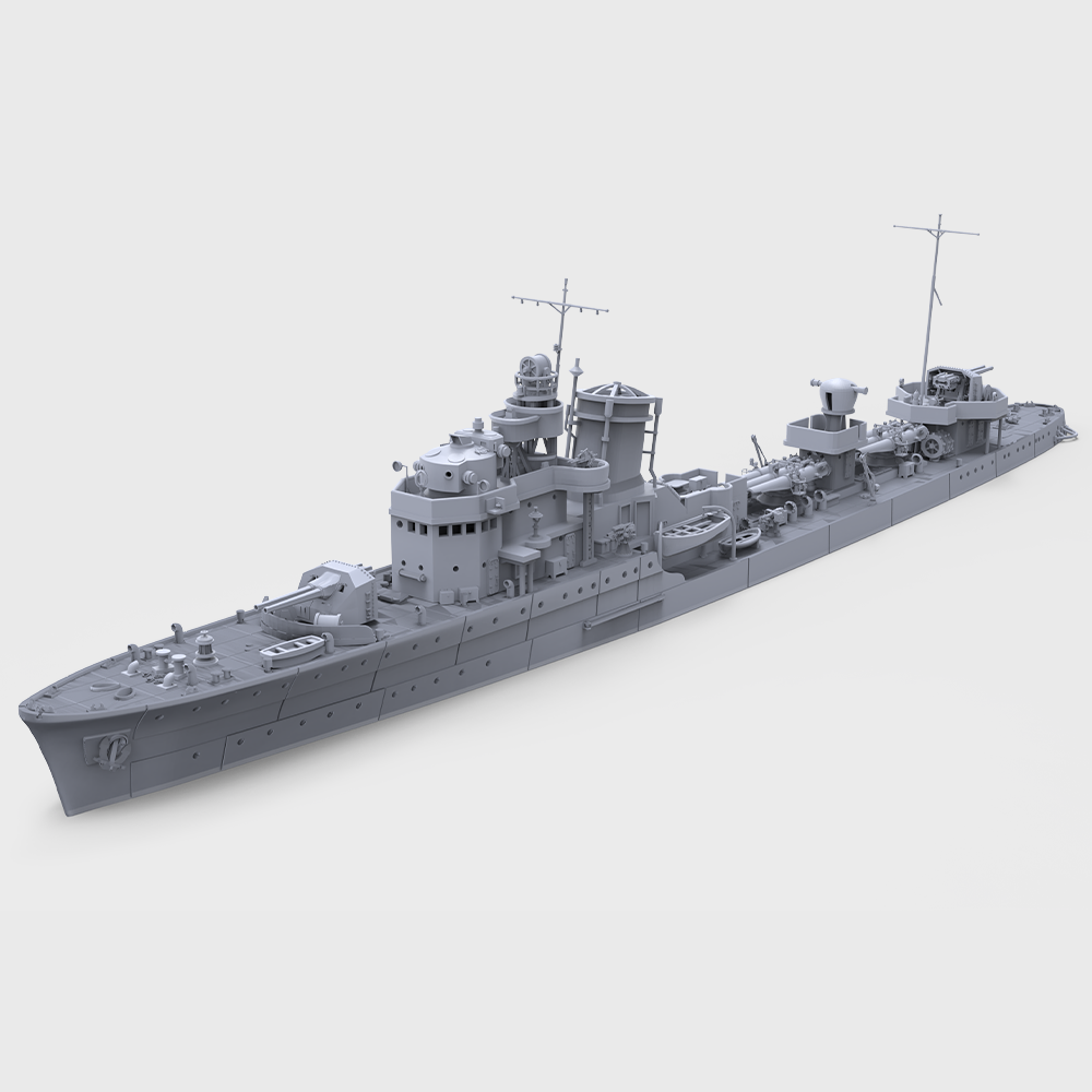 Italian Saetta Class Destroyer - Model Kit Italeri recensie en prijs