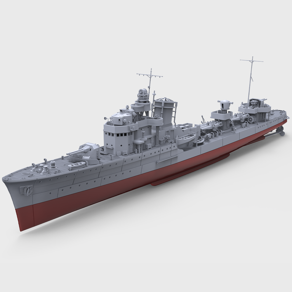 Italian Saetta Class Destroyer - Model Kit Italeri recensie en prijs