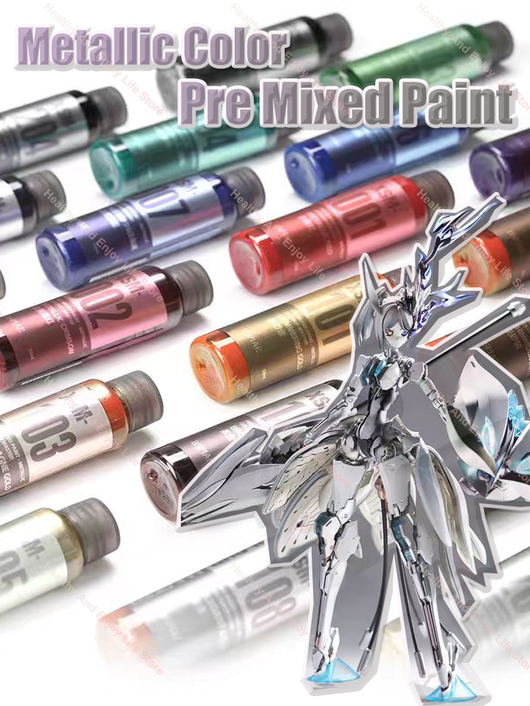 XSM 50ml Metallic Water-basedp - Model Kit Paint Set recensie en prijs