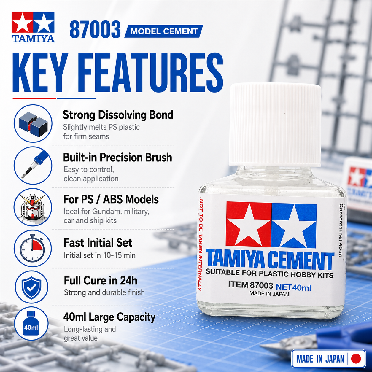 Original Tamiya Cement 87003 4 - Model Kit Cement recensie en prijs