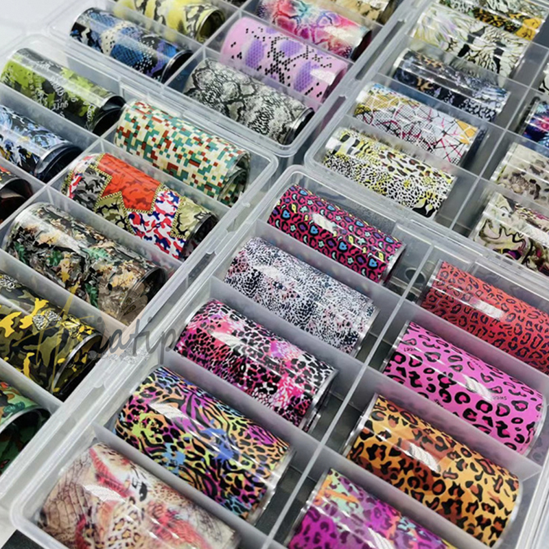 10Rolls Design Nail Foils for  - Waterslide Decal Paper recensie en prijs