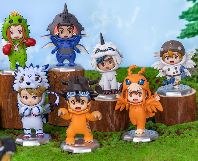 High Quality 8pcs/set Anime Di - Model Kit Digimon recensie en prijs